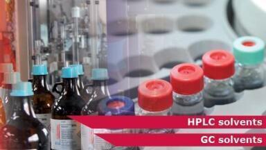A full range of high purity chromatography solvents